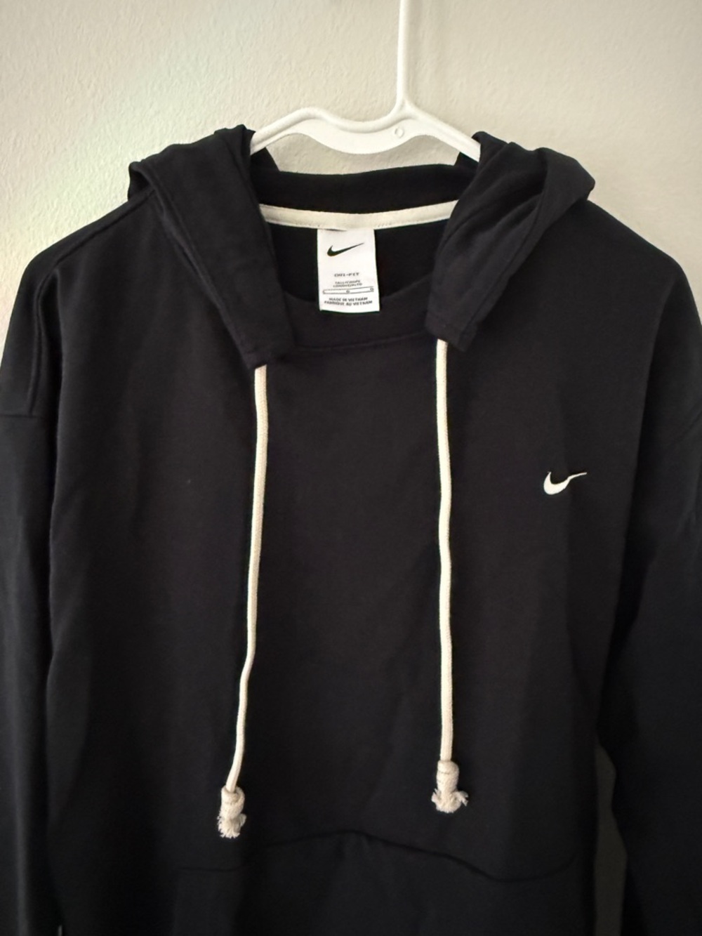 LIKE NEW Nike Dri-Fit Standard Issue Hoodie Sweatshirt Black Men’s Large Tall LT - Picture 4 of 15